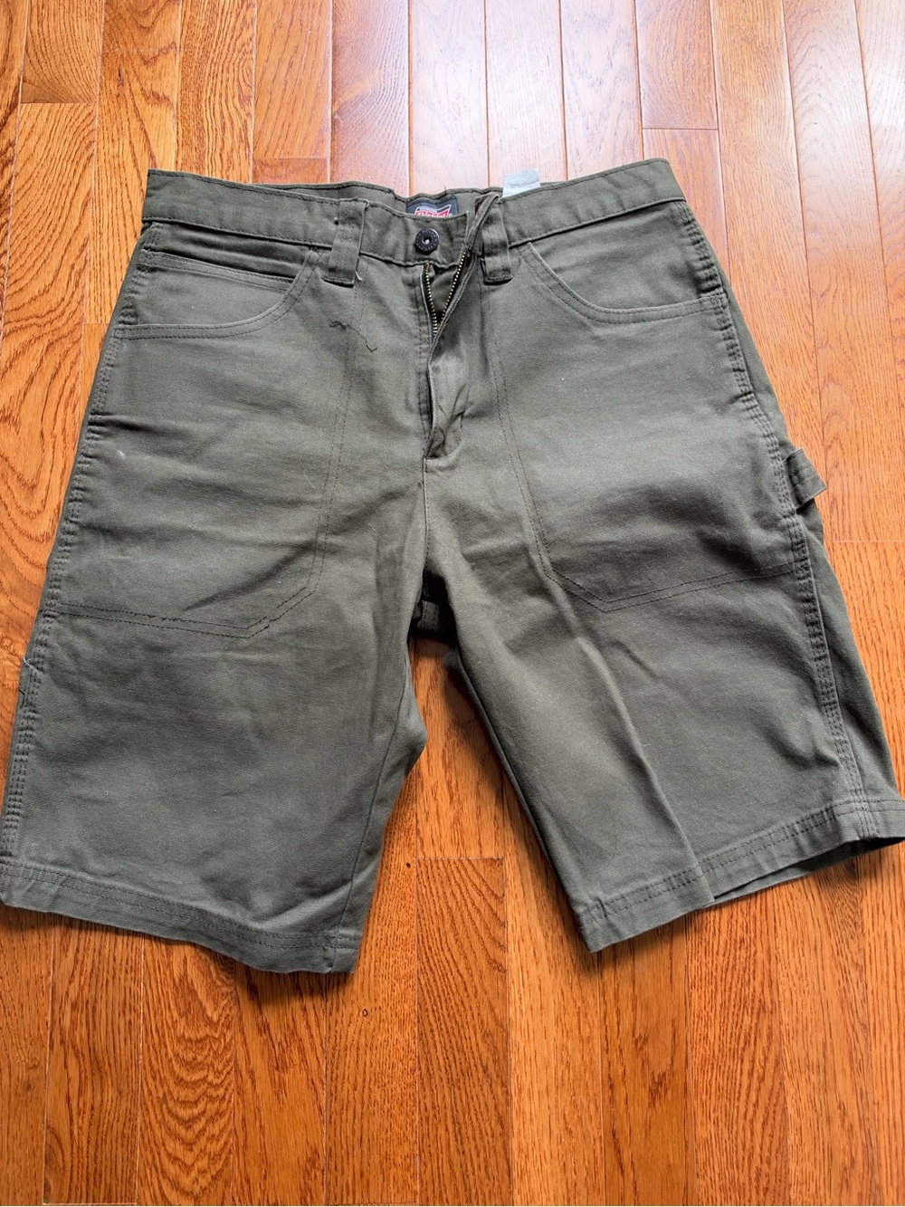 Dickies Olive Green Utility Shorts